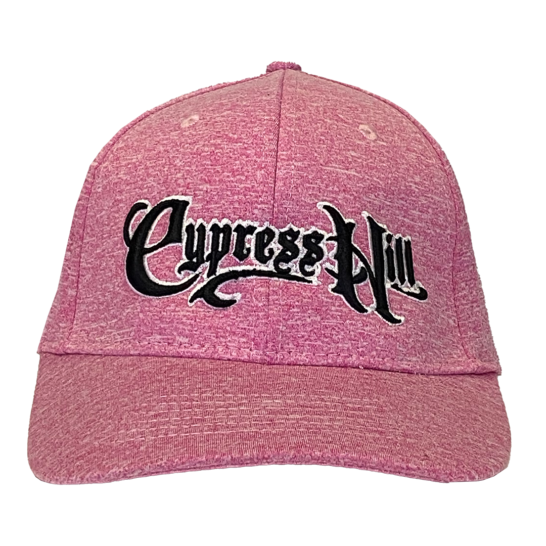 Cypress Hill "Script Logo" Pink Baseball Hat