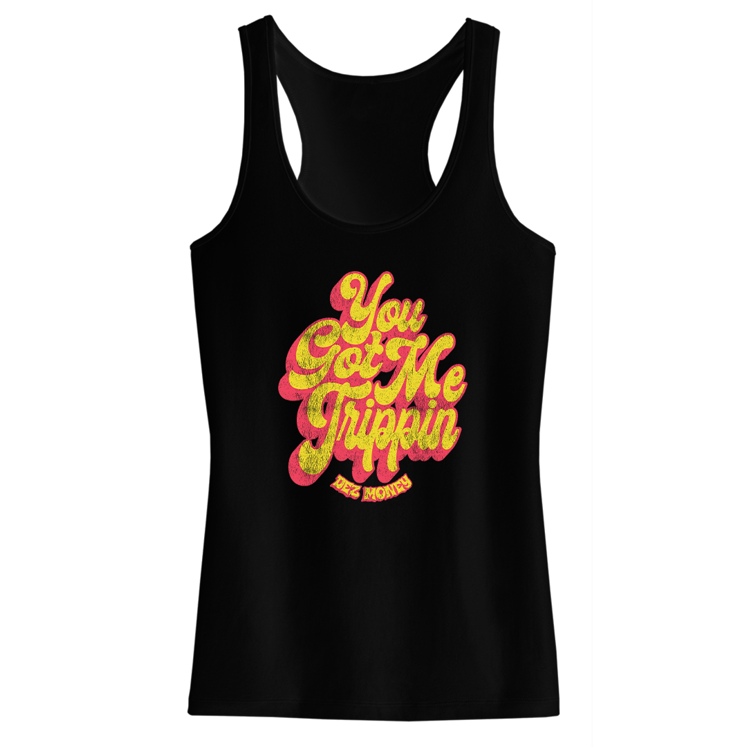 Dez Money "Got Me Trippin" Women's Racerback Tank