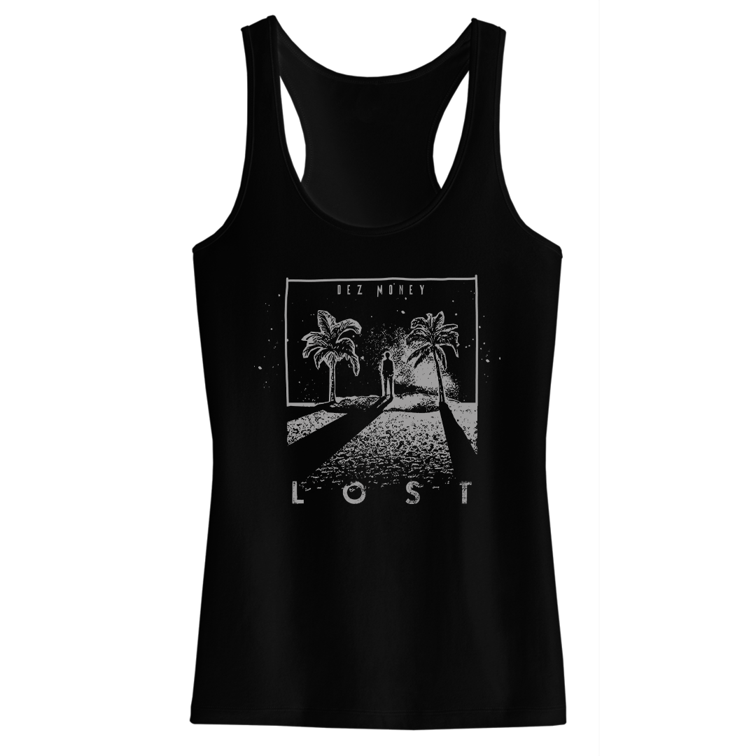 Dez Money "Lost Island" Women's Racerback Tank