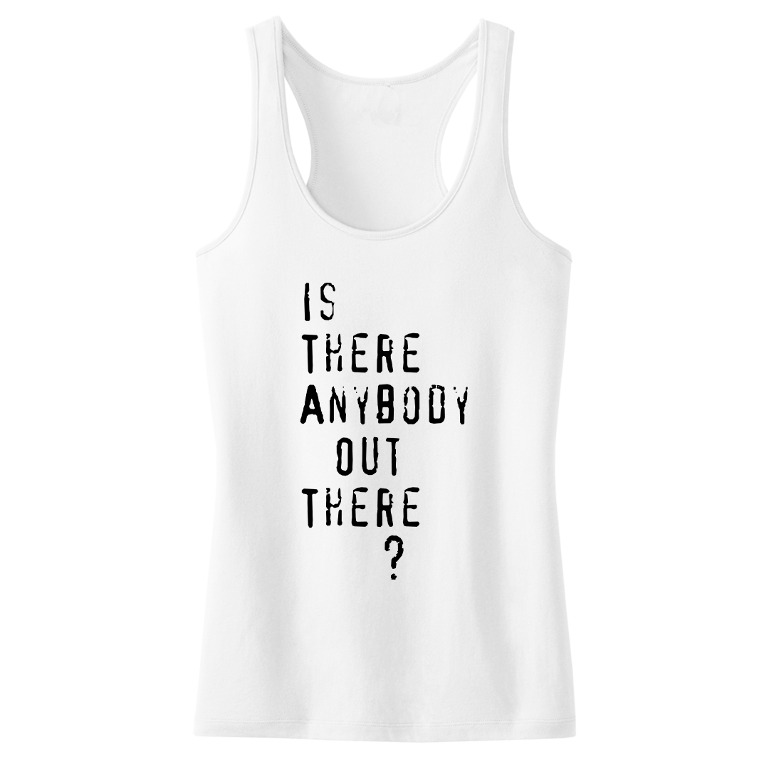 Dez Money "Lost Text" Women's Racerback Tank