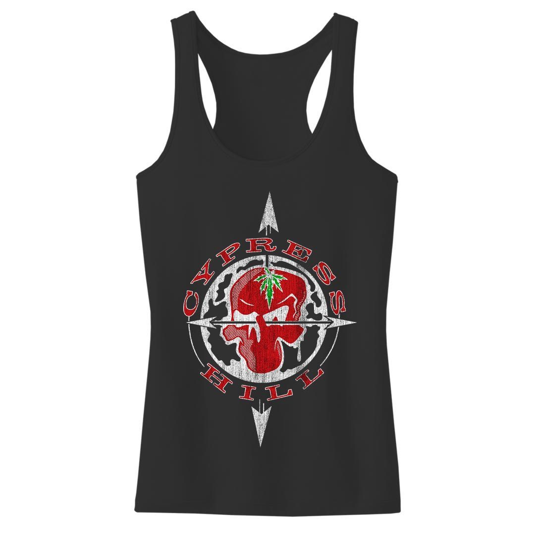 Cypress Hill "OG Skull & Compass" Women's Racerback Tank