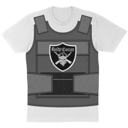 Body Count "Bulletproof Vest" T-Shirt in White