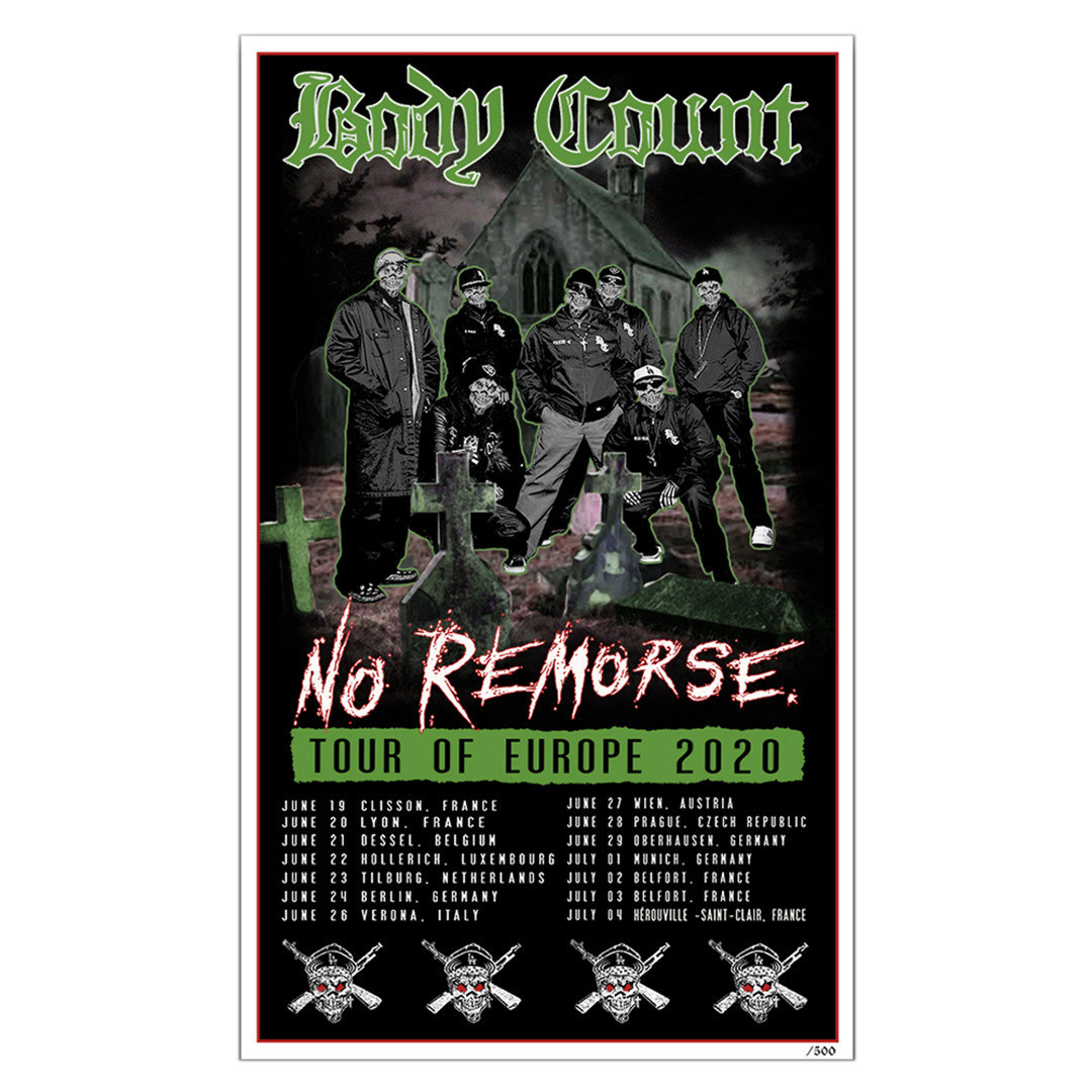 Body Count "Graveyard" Limited Poster