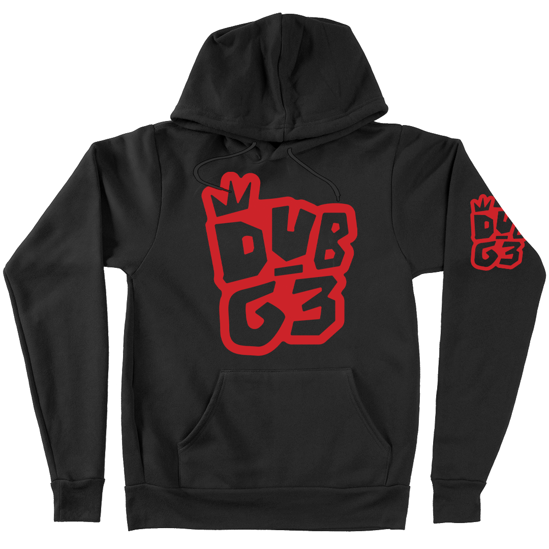 DubG3 "Grindin Red" Pullover Hoodie
