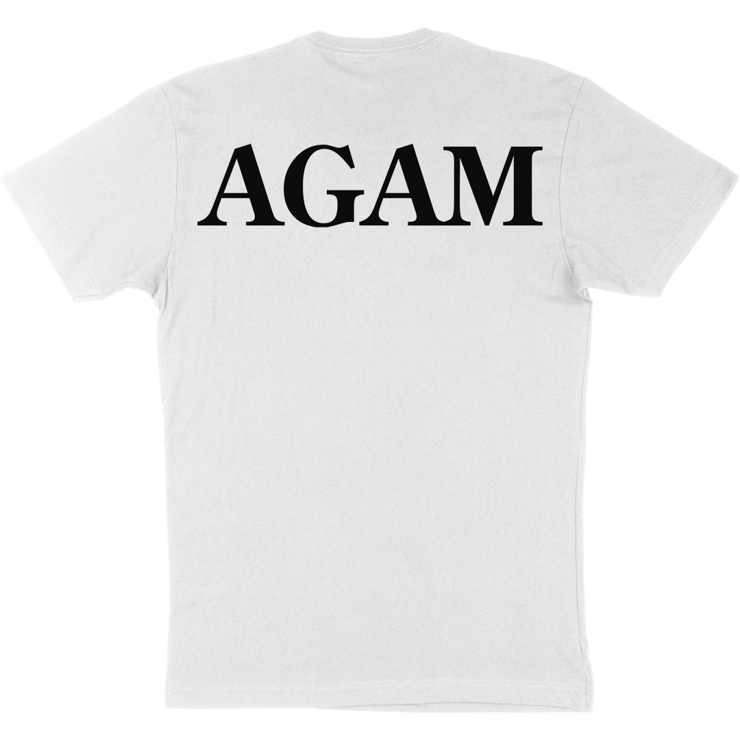 Right Brain "AGAM" T-Shirt in White