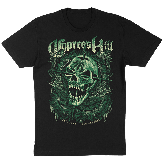Cypress Hill "EST 1988 Green Skull" T-Shirt