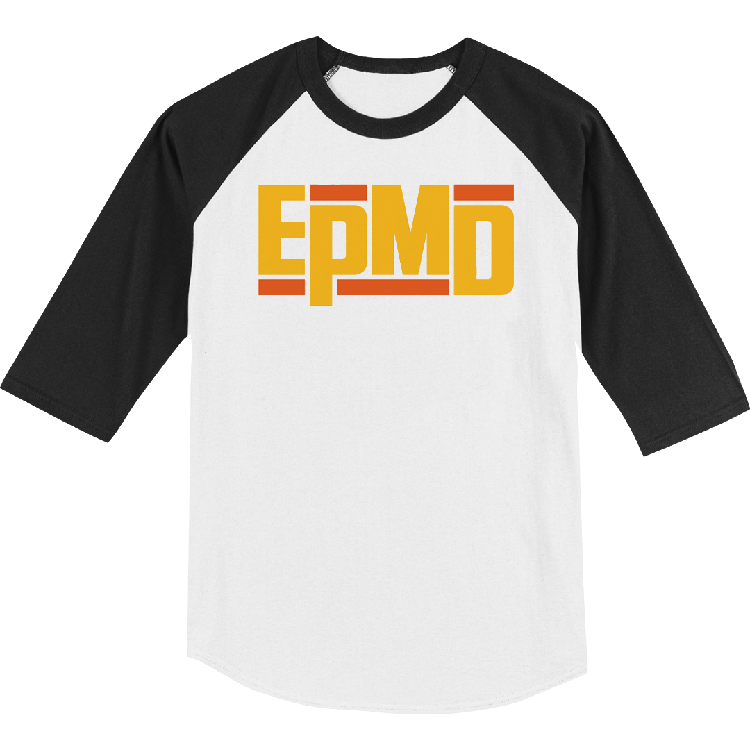EPMD "Classic Logo" Men's Raglan 3/4 Sleeve Shirt