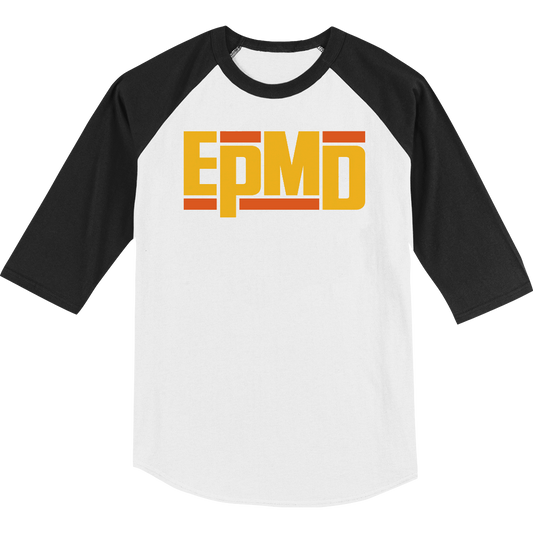 EPMD "Classic Logo" Men's Raglan 3/4 Sleeve Shirt