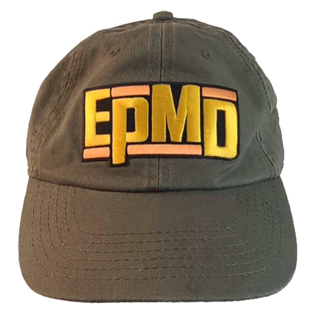 EPMD "Classic Logo" Dad Hat in Olive