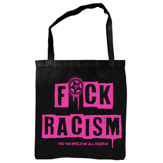 Rock Against Racism "Fock Racism" Tote