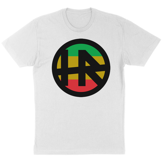 H.R. "Rasta Logo" T-Shirt in White