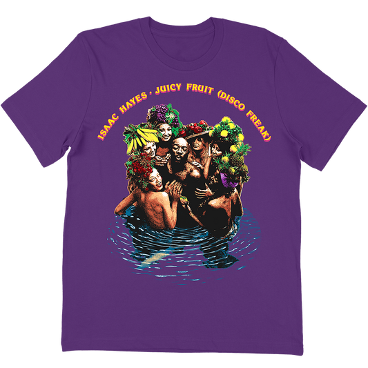 Isaac Hayes "Juicy Fruit" T-Shirt In Purple