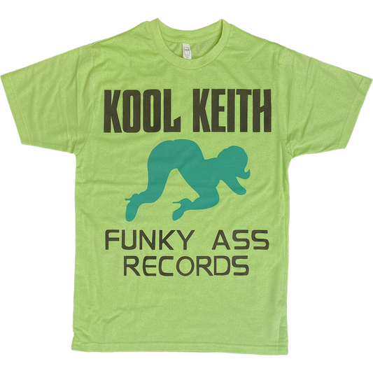 Kool Keith "Funky Ass Records" T-Shirt in Green