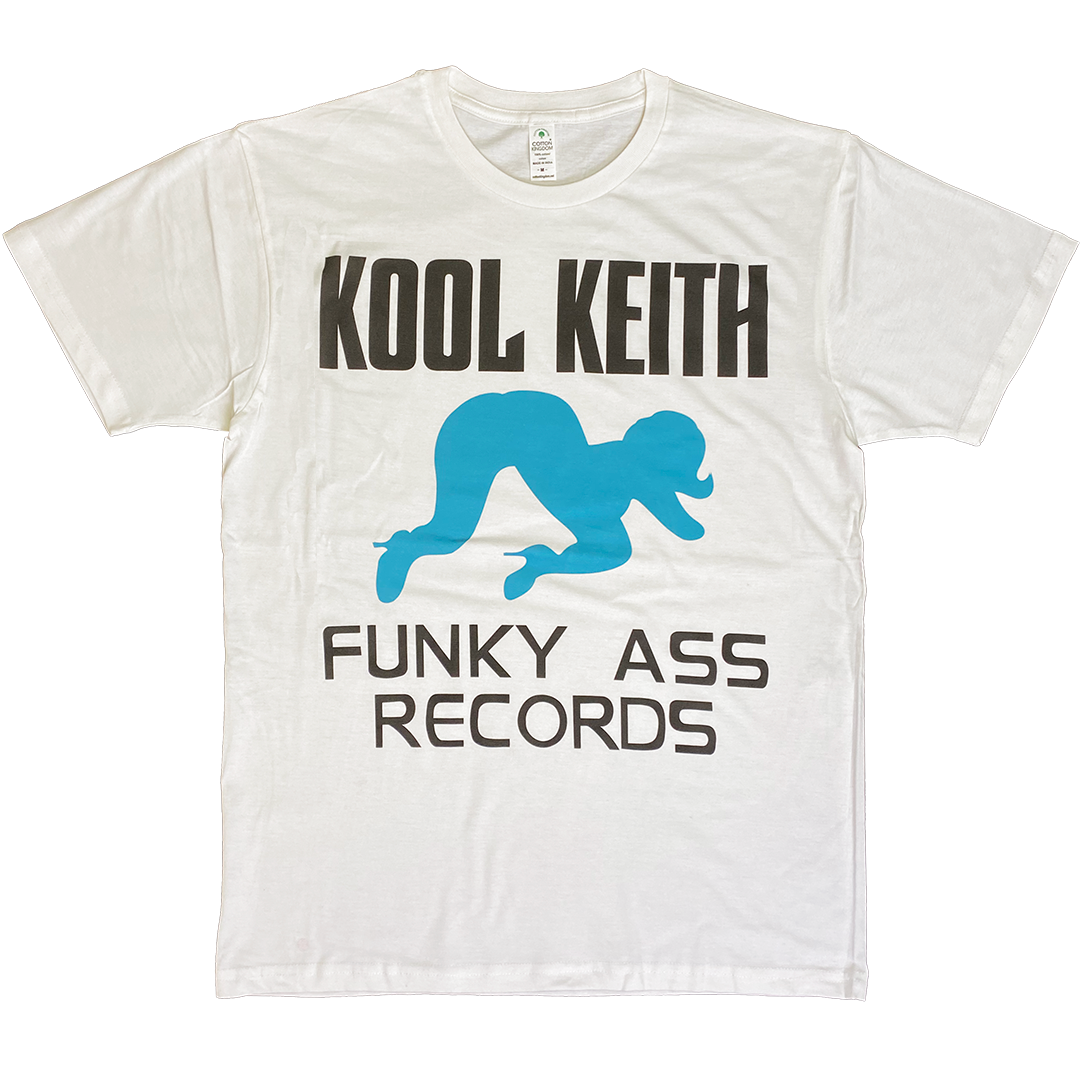 Kool Keith "Funky Ass Records" T-Shirt in White