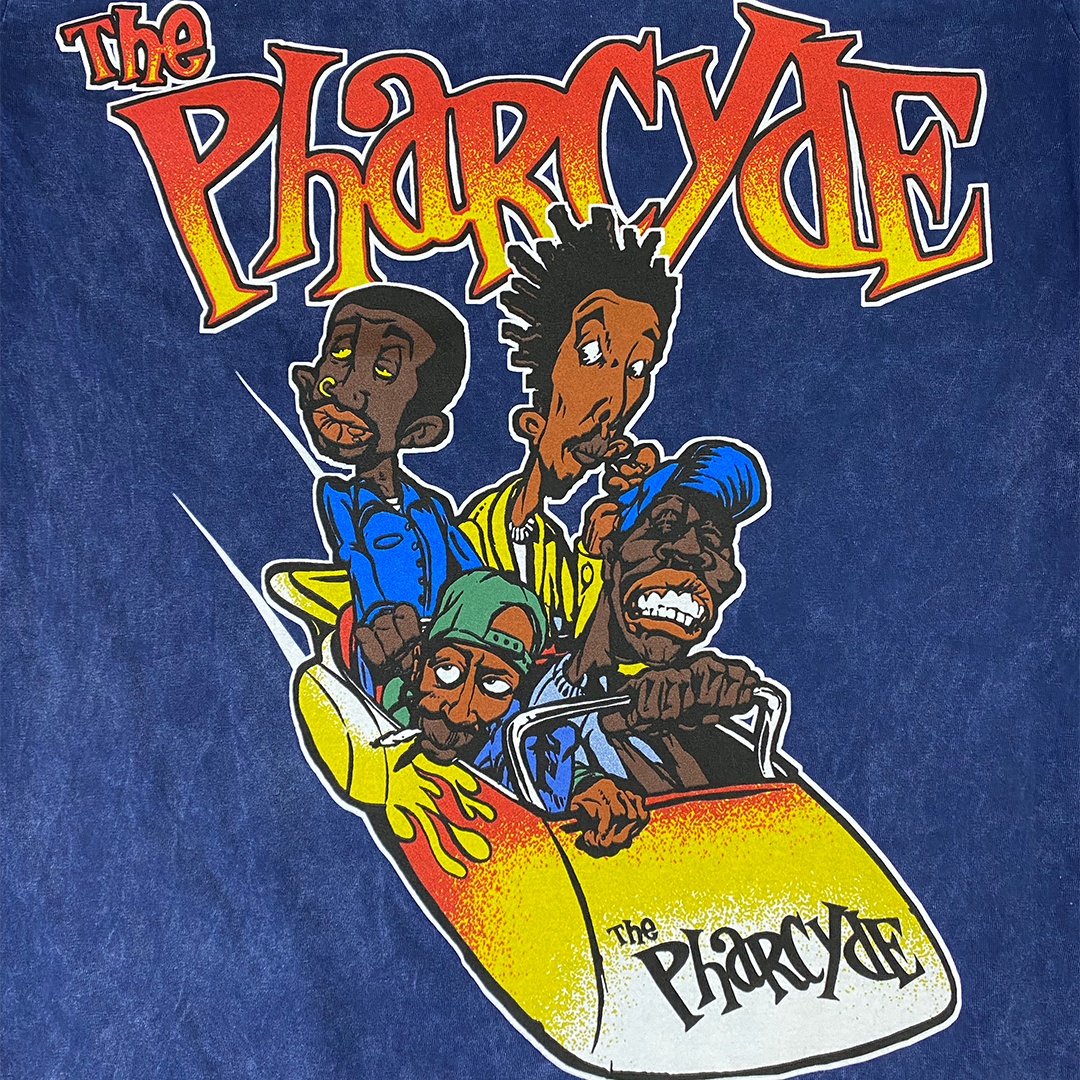 The Pharcyde "Bizarre Ride Car" Women's Long Sleeve T-Shirt in Tie Dye
