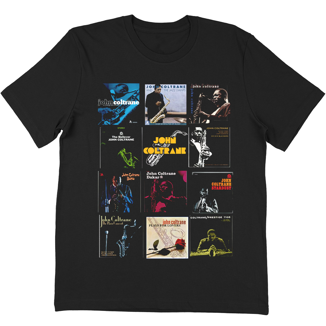 John Coltrane "Albums" T-Shirt