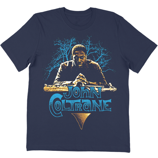 John Coltrane "Forest" T-Shirt In Navy