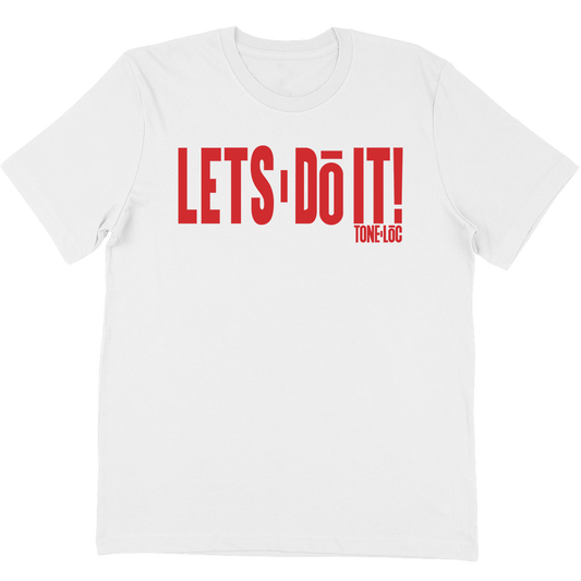 Tone Lōc "Let's Do It" T-Shirt In White