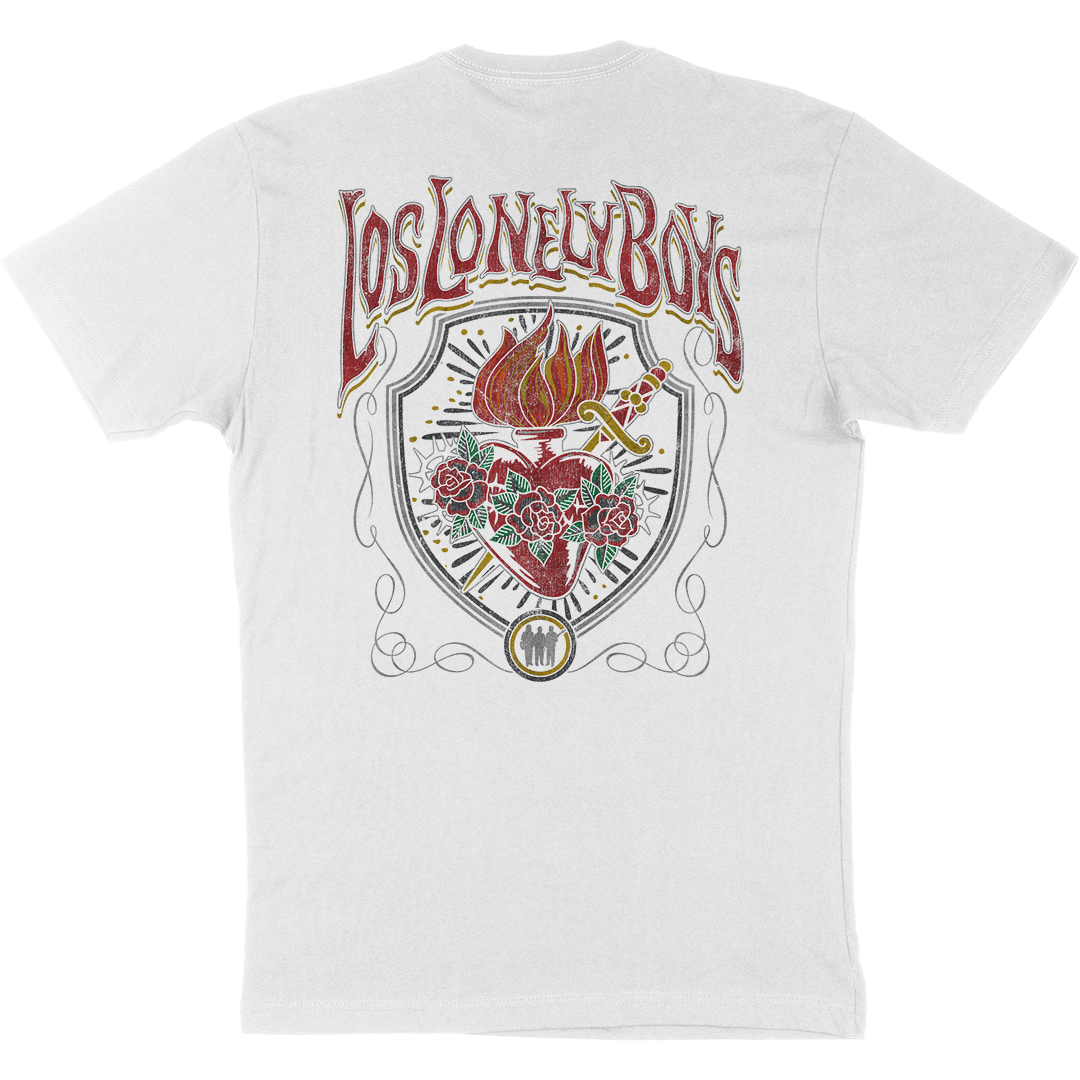 Los Lonely Boys "Revelation Heart" T-Shirt in White