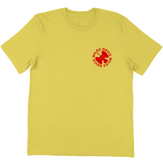 Miles Davis "Paper Moon" T-Shirt In Yellow