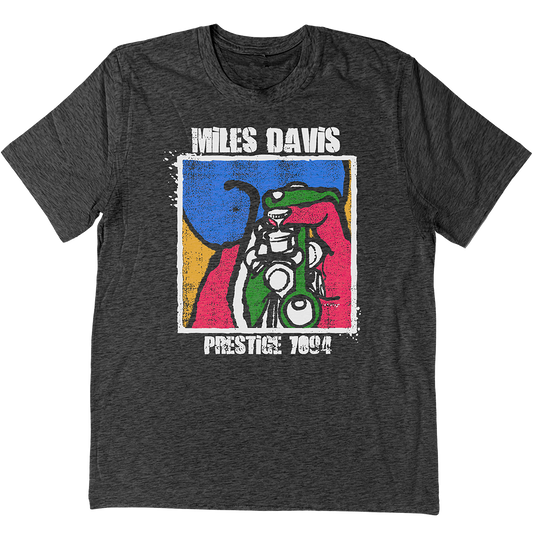 Miles Davis "Prestige 7094" T-Shirt In Charcoal Grey