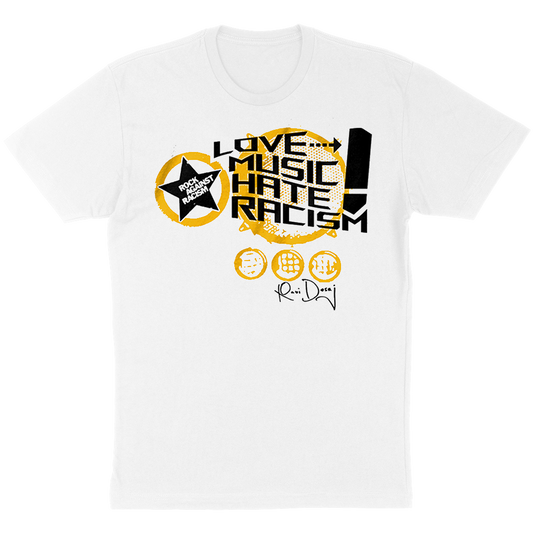 Rock Against Racism "Love Music Hate Racism" T-Shirt