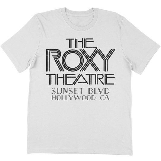 Roxy Theatre "Logo" T-Shirt in White