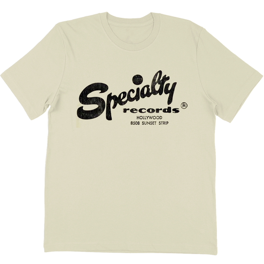 Specialty Records "Classic Logo" T-Shirt Vintage White