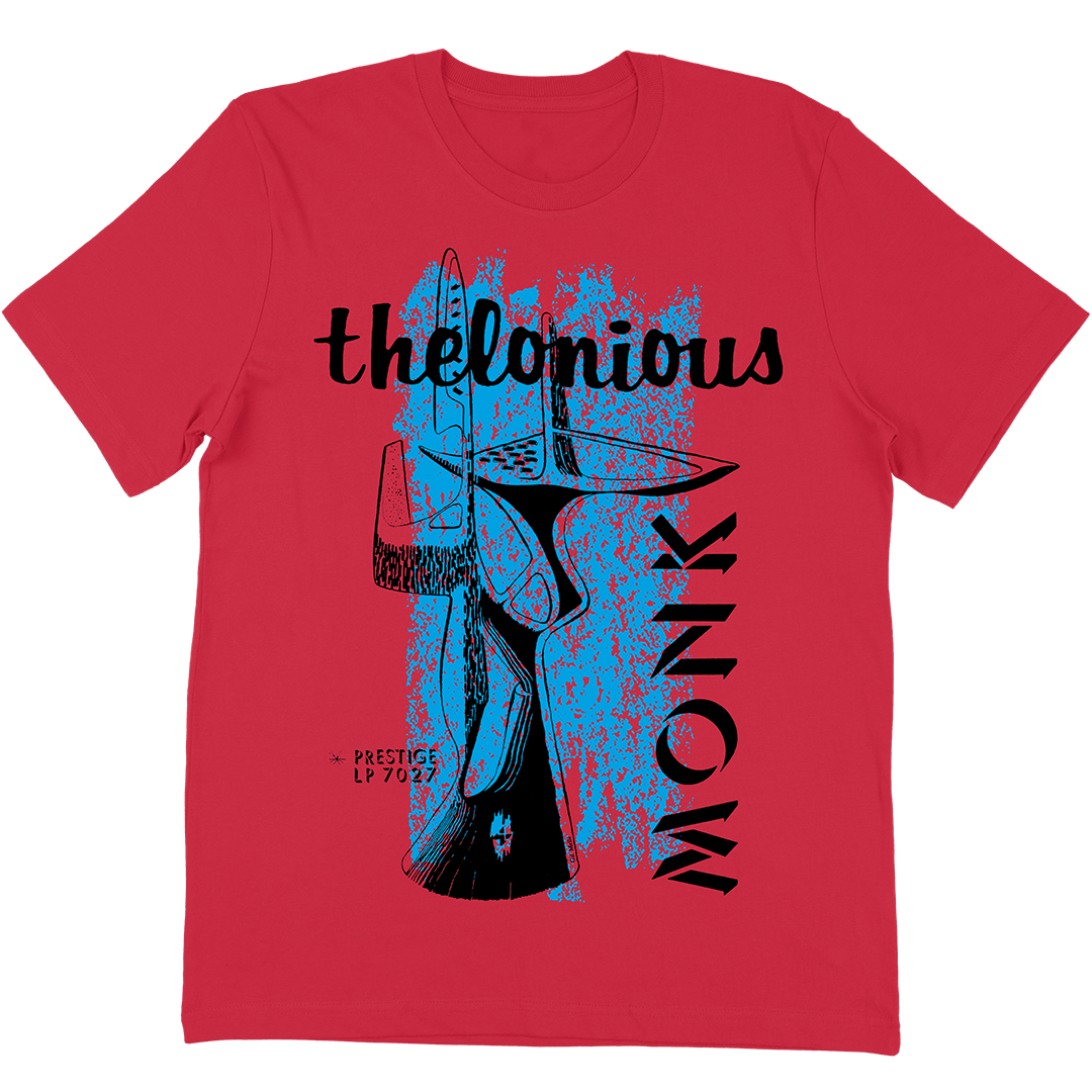 Thelonious Monk "LP 7027" T-Shirt In Red