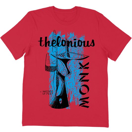 Thelonious Monk "LP 7027" T-Shirt In Red