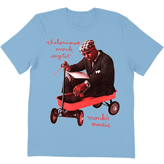 Thelonious Monk "Monk's Music" T-Shirt In Light Blue