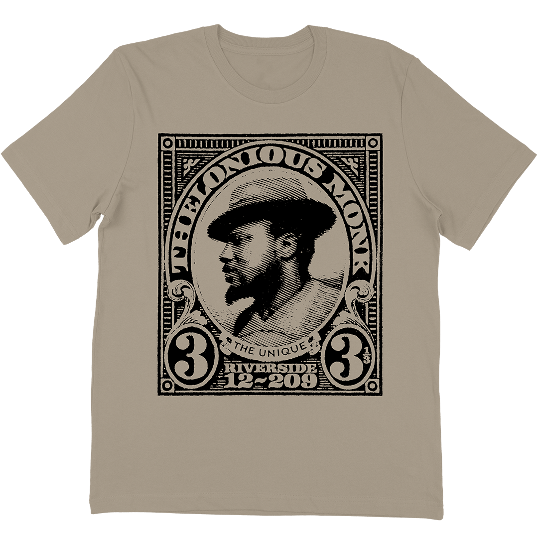 Thelonious Monk "The Unique" T-Shirt In Tan