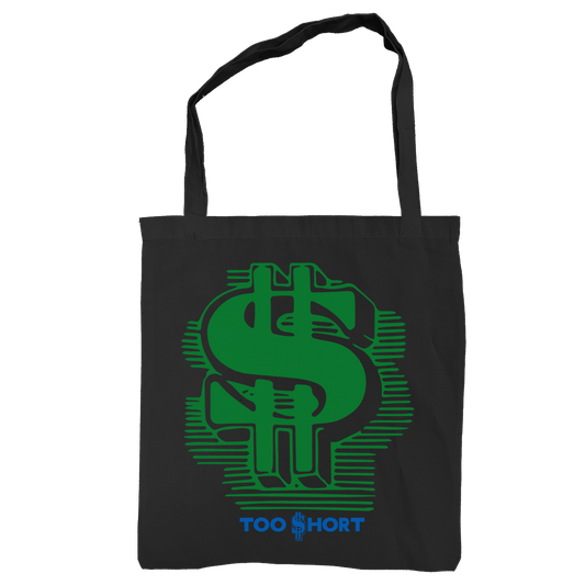 Too $hort "Dollar Sign" Tote Bag