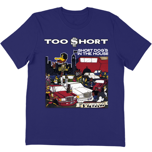 Too Short "Short Dog's In The House" T-Shirt in Blue