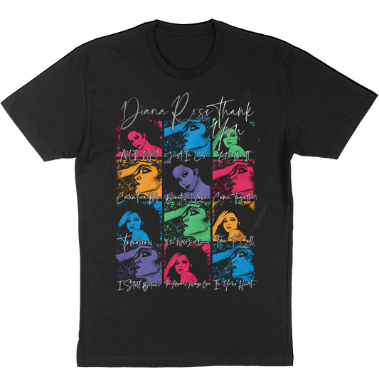 Diana Ross "12 Squares Europe Tour" T-Shirt