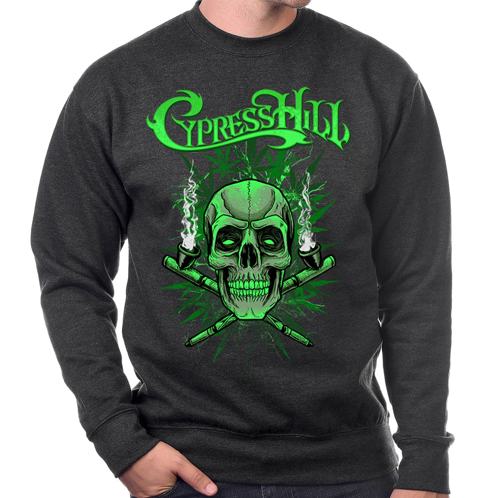 Cypress Hill "420" Sweatshirt in Charcoal Gray