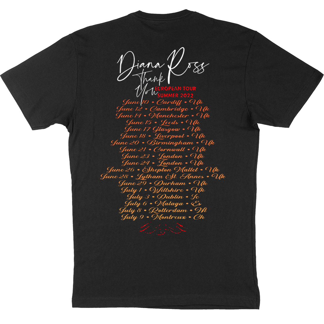 Diana Ross "Album Cover Tour" T-Shirt