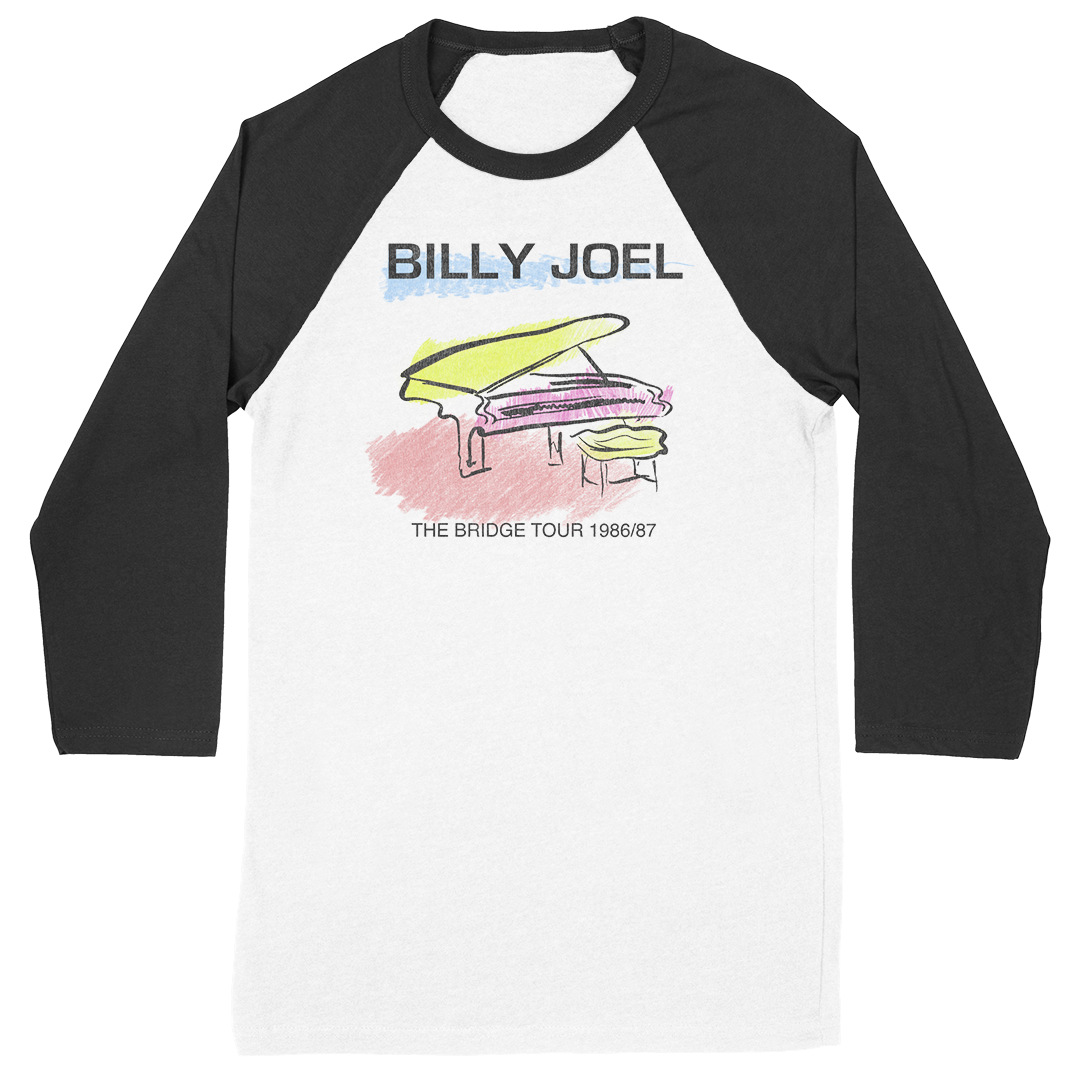 Billy Joel "Pastel Piano" Raglan