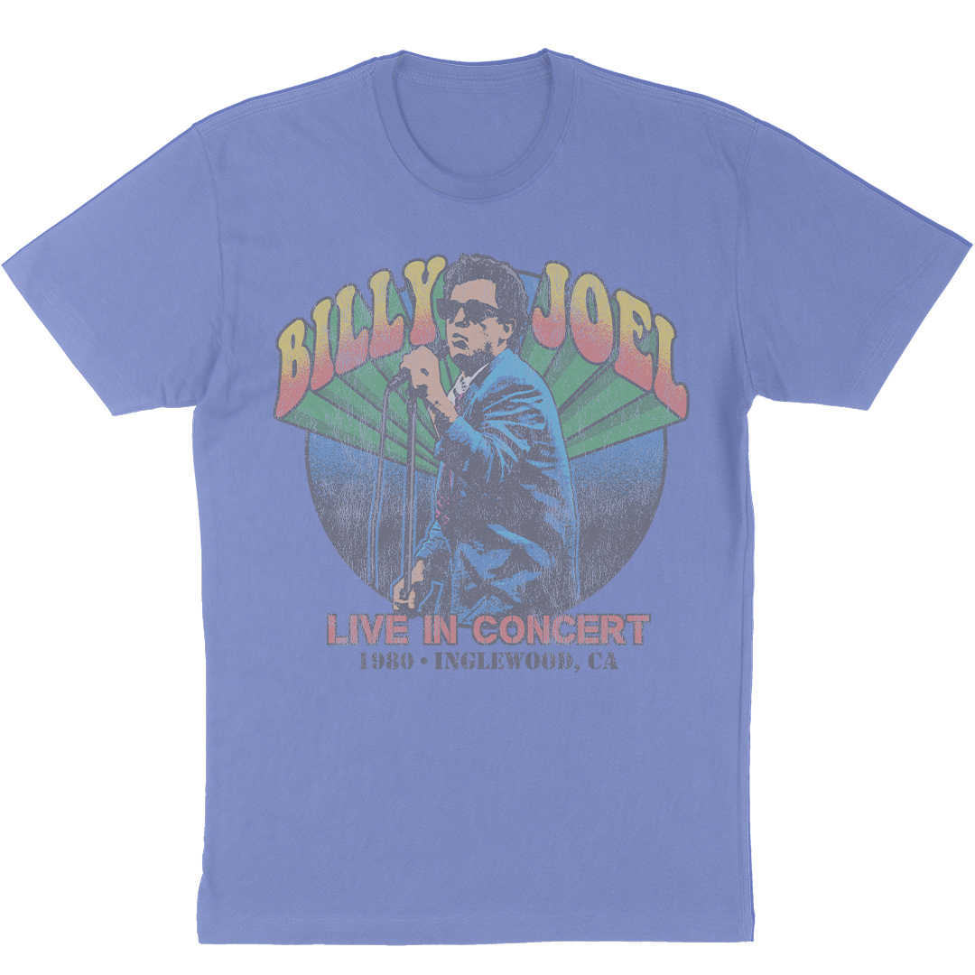 Billy Joel "Live in Inglewood 1980" T-Shirt