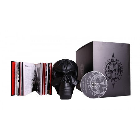 Cypress Hill 25TH ANNIVERSARY SKULL BUNDLE (CD & BOOK ) with Roll It Up t-shirt