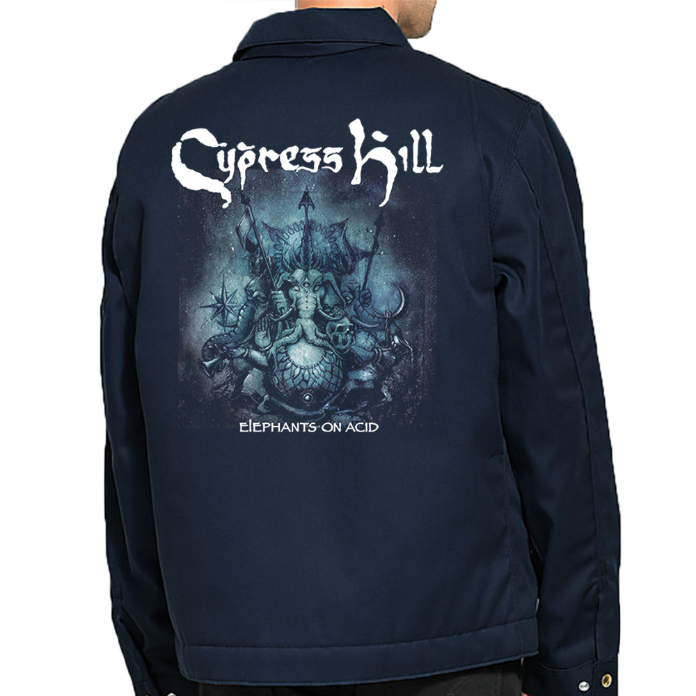 Cypress Hill "Elephants On Acid" Jacket - Navy Blue