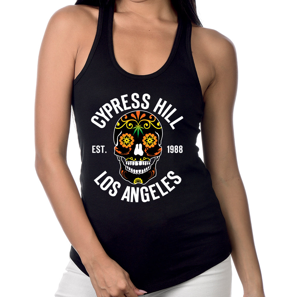 Cypress Hill "Day of the Dead" Women's Racer Back Tank Top