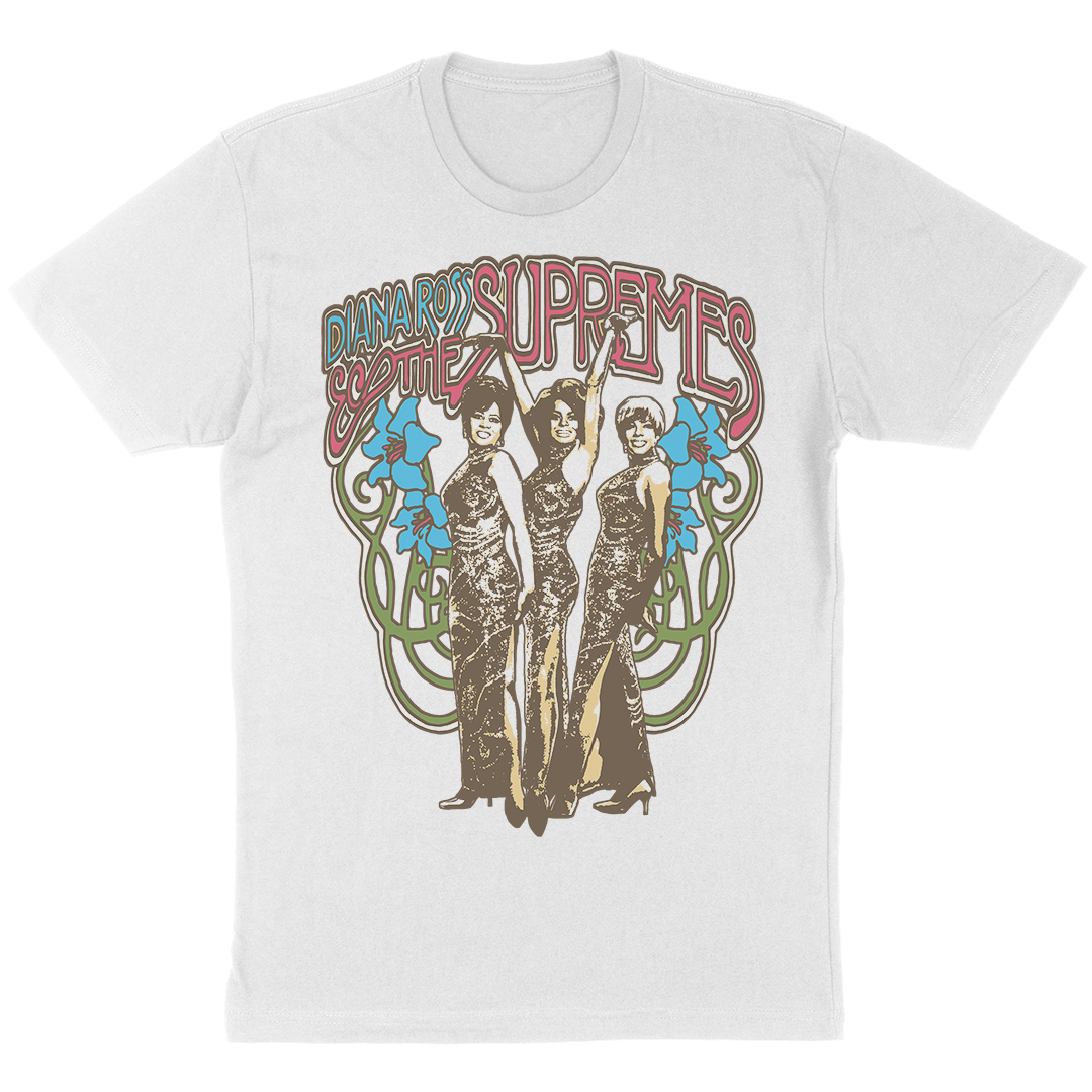 Diana Ross And The Supremes "Mucha Style" T-Shirt in White