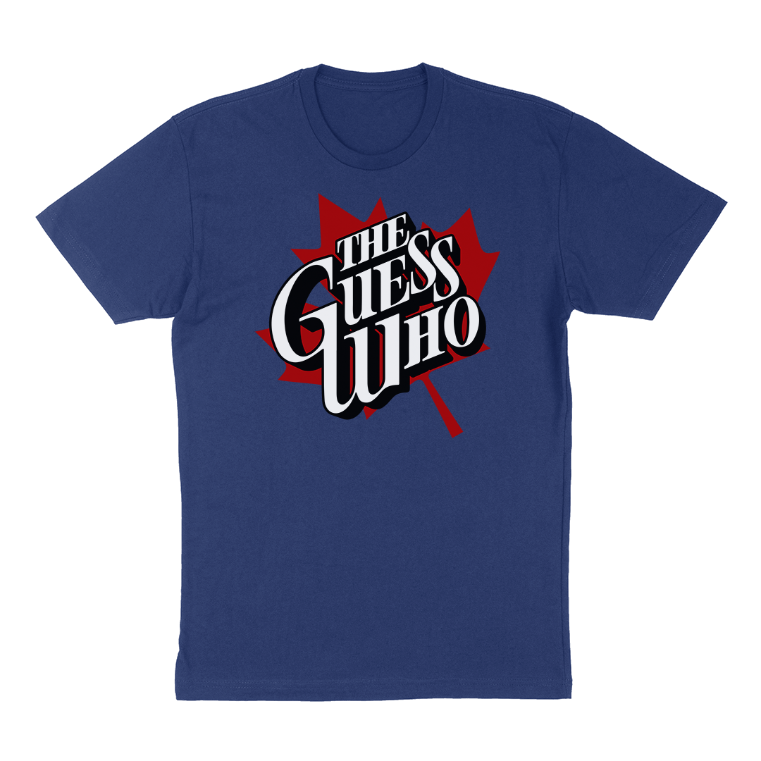 The Guess Who "Maple Logo" T-Shirt in Blue