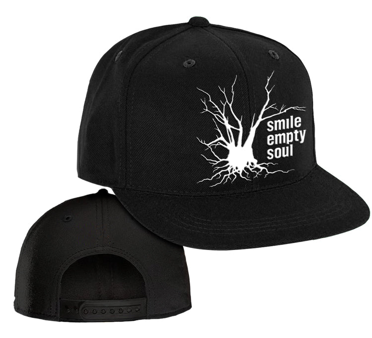 Smile Empty Soul "Tree" snap back hat