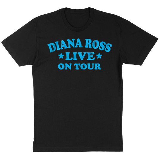 Diana Ross "Live On Tour" T-Shirt in Black