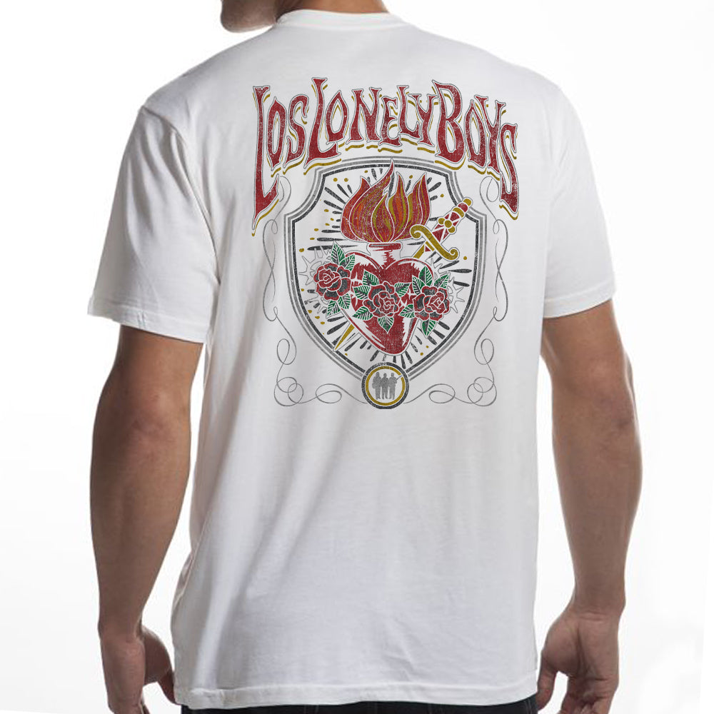 Los Lonely Boys "Revelation Heart" T-Shirt in White