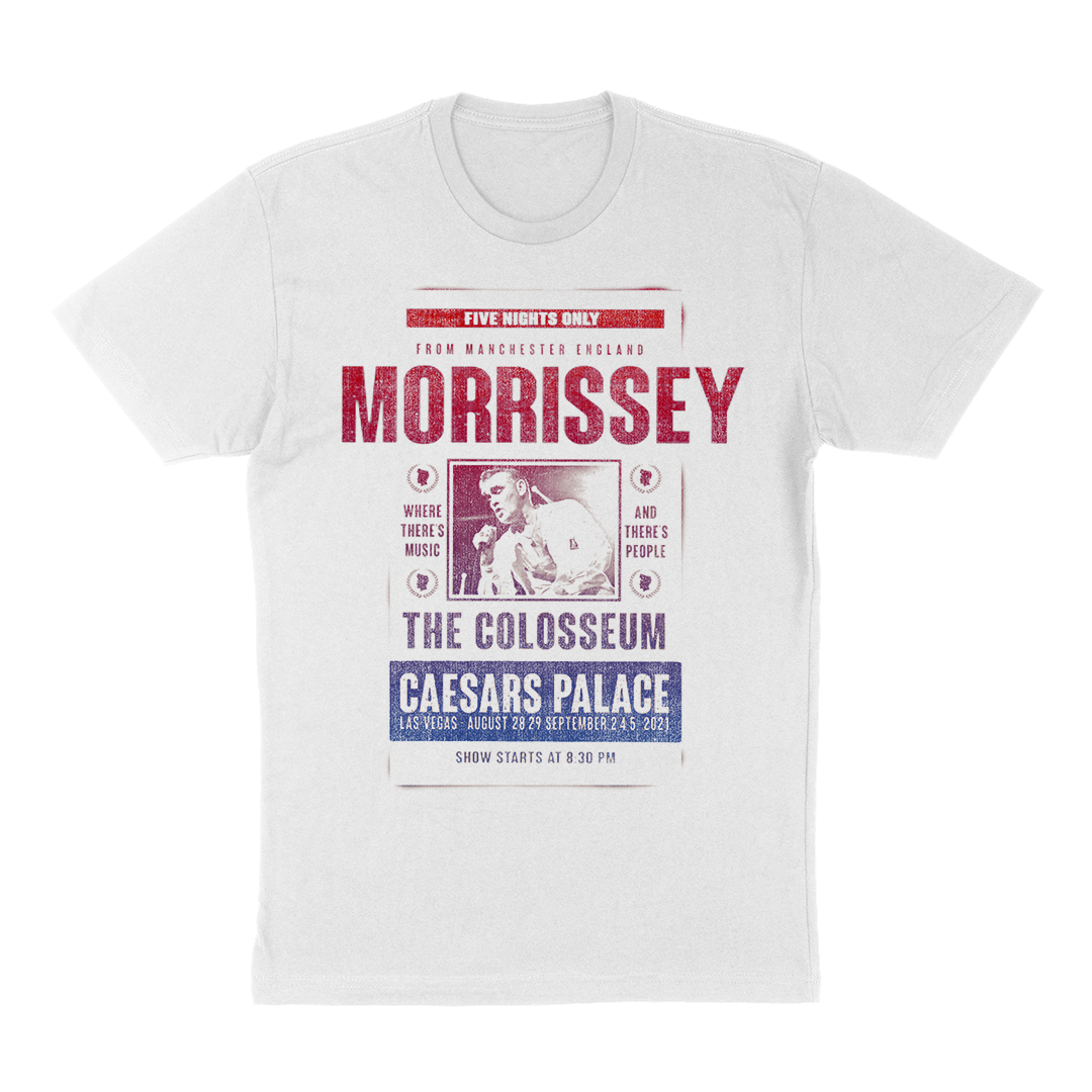 Morrissey "Caesars Palace 2021" T-Shirt