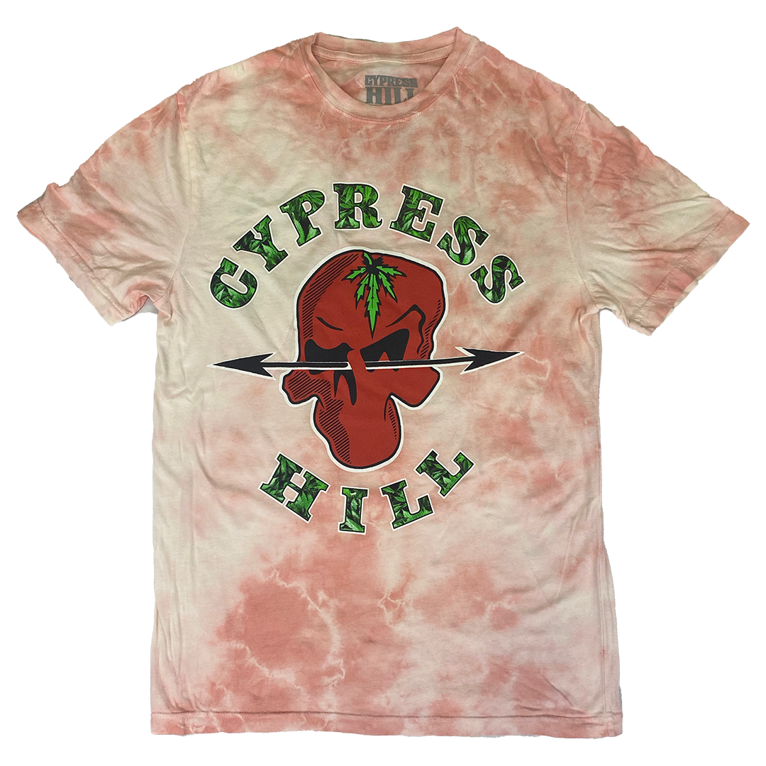 Cypress Hill "Phuncky Shit" Peach Tie-Dye T-Shirt
