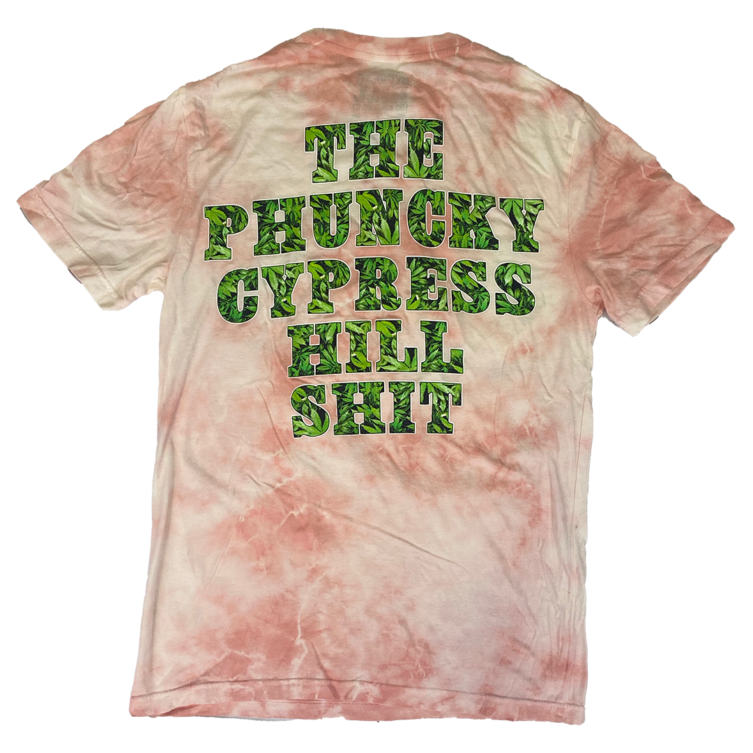 Cypress Hill "Phuncky Shit" Peach Tie-Dye T-Shirt